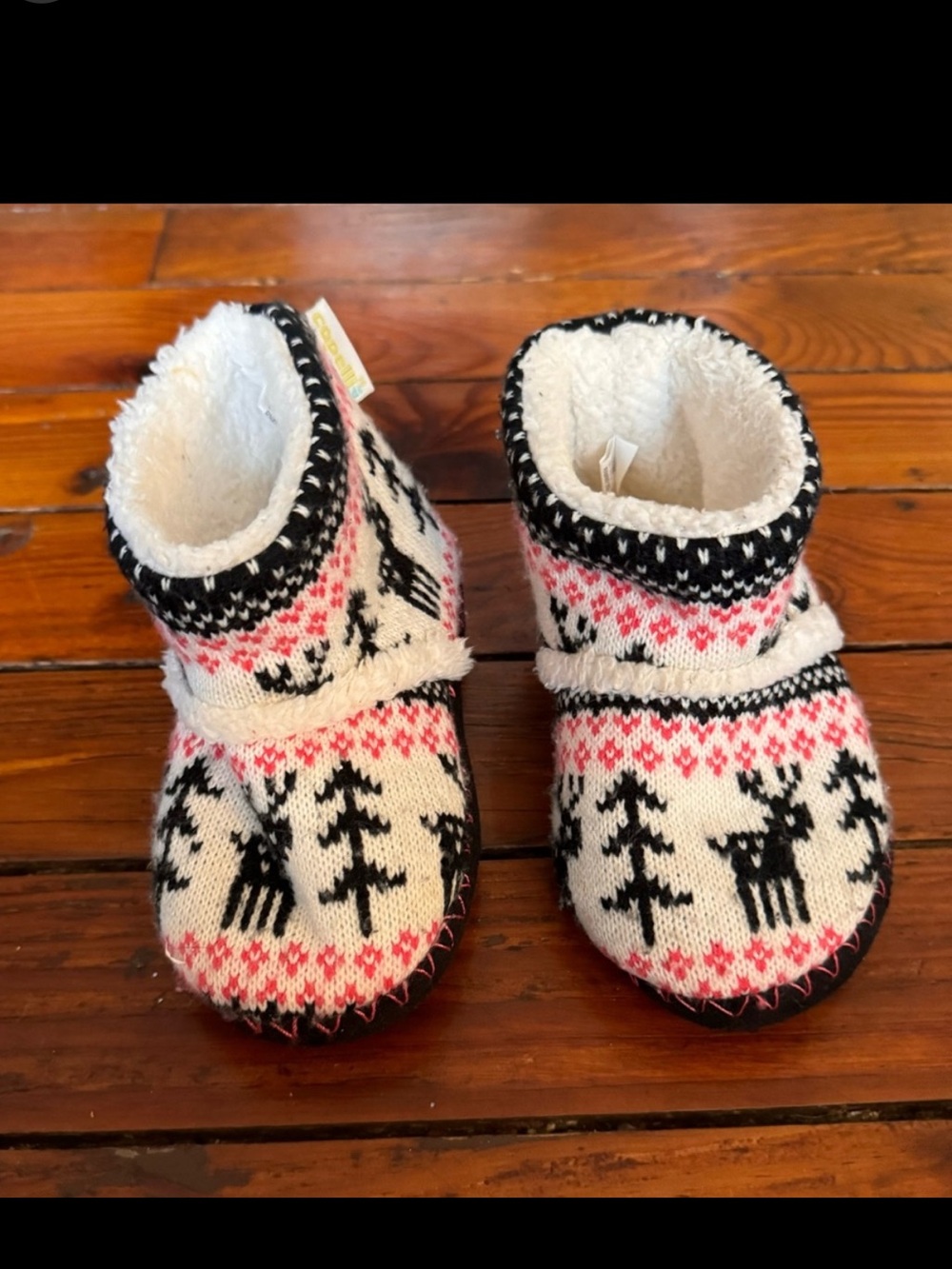 Slip On Slipper Boots Size 12-13 Toddler